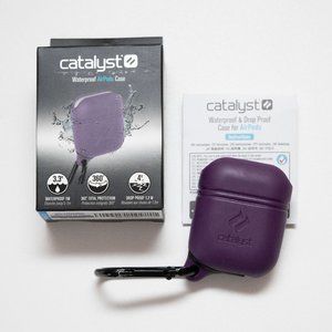 EUC Catalyst AirPod Silicone Case - Purple/Black